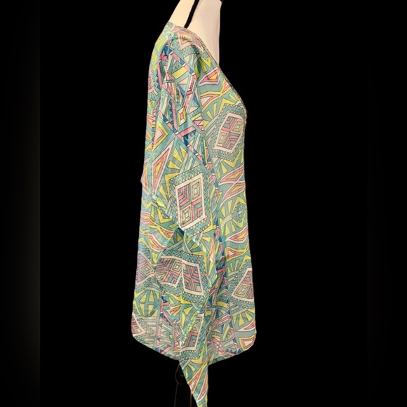 FOREVER 21  sequin neck butterfly sleeve swimsuit coverup women’s size OS - Picture 6 of 12